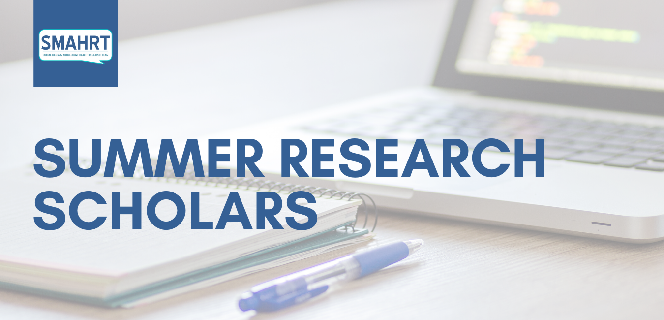 Summer Research Scholars (SRS) • SMAHRT