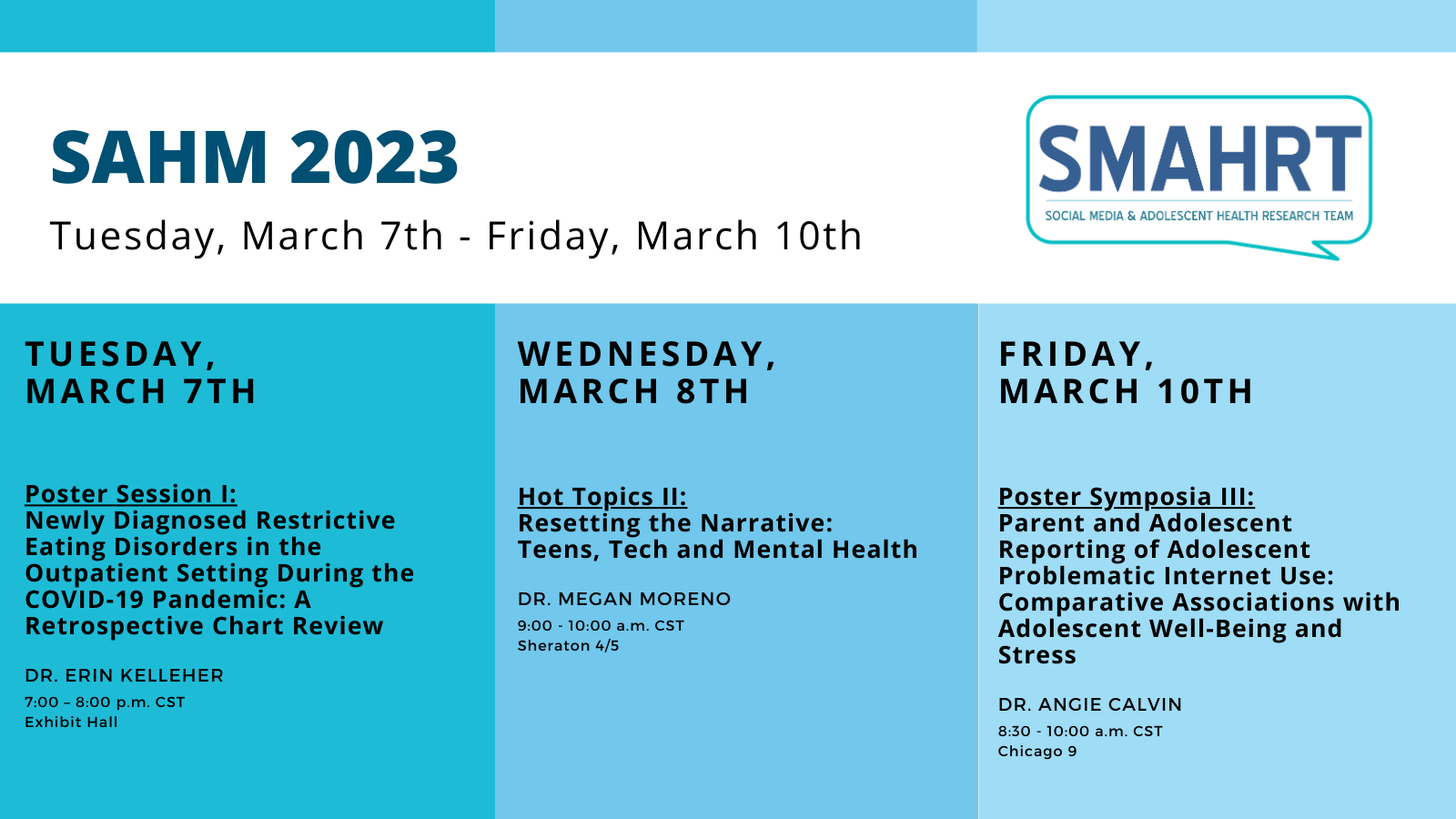 SMAHRTeam at SAHM 2023 Annual Meeting • SMAHRT